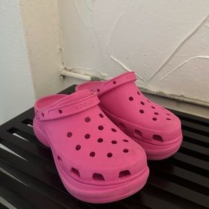 Classic crush platform Crocs